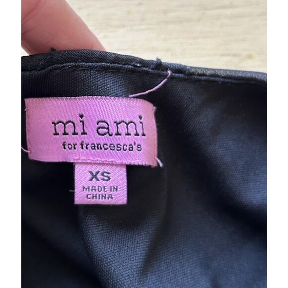 Black Babydoll Dress Lace Whimsigoth Floral Dark Fairy Grunge Witchy Romantic XS - Picture 6 of 16